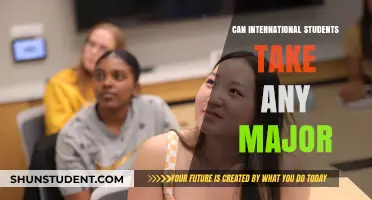 International Students: Choosing a Major
