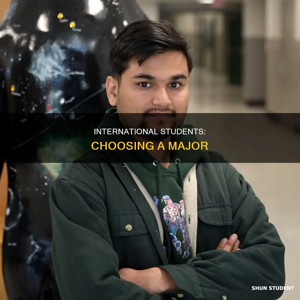 can international students take any major