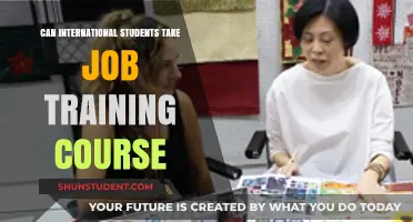 Job Training Courses: Available for International Students?