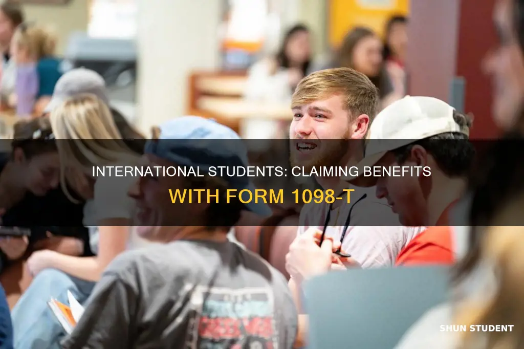 can international students take the benefit of 1098-t