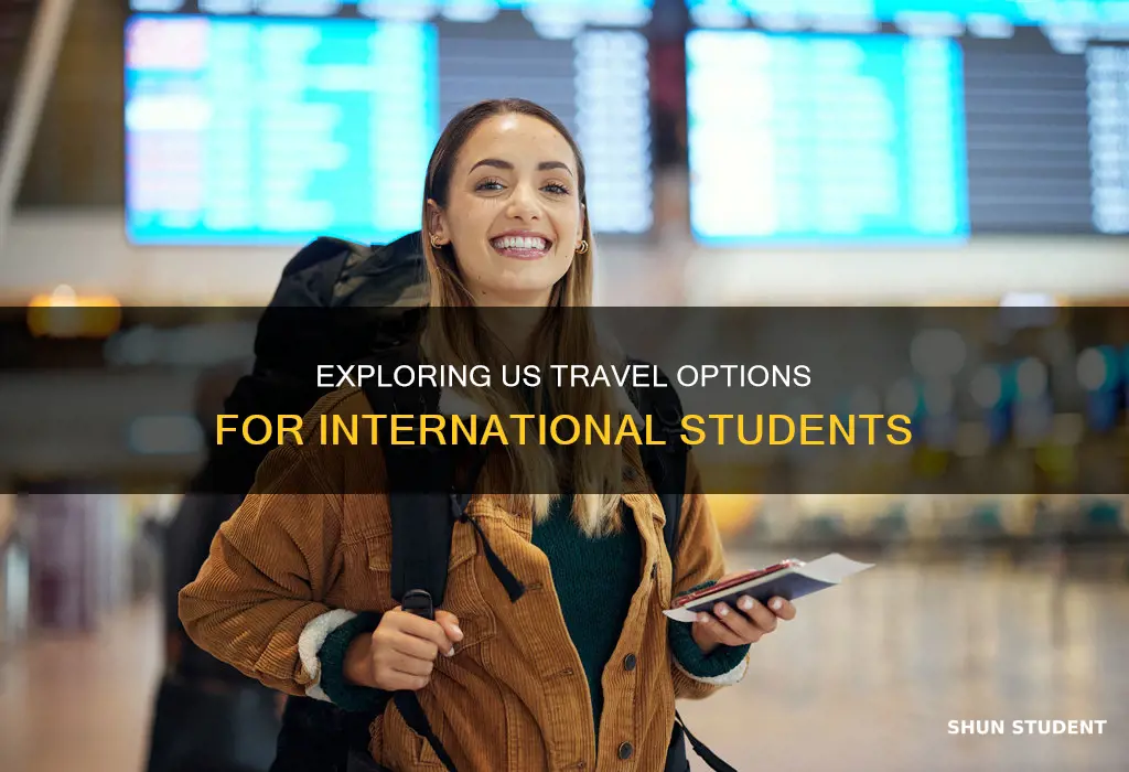 can international students travel inside the us