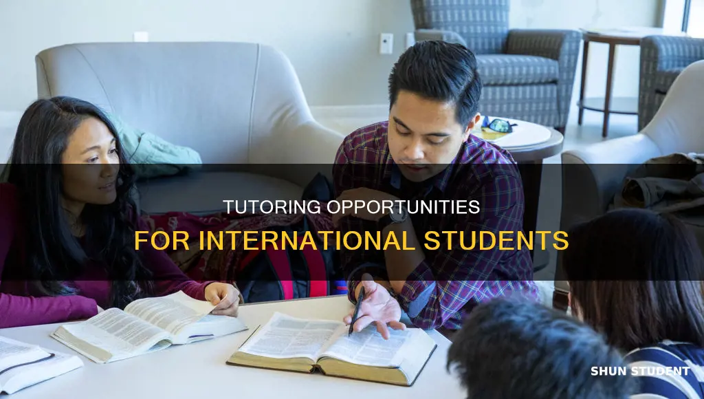can international students tutor
