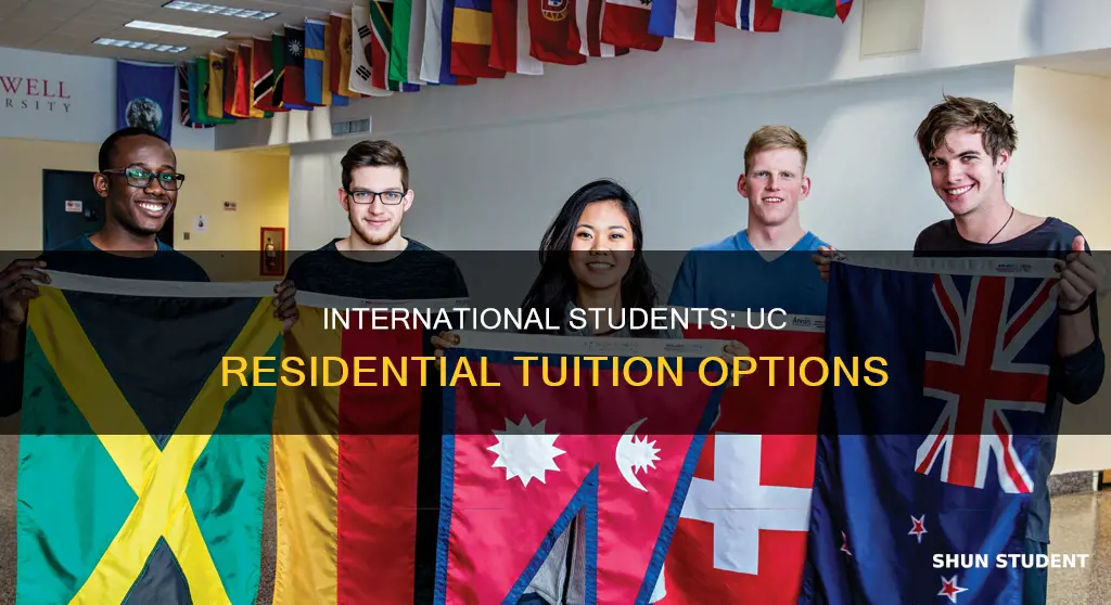 can international students uc pay residential tuition