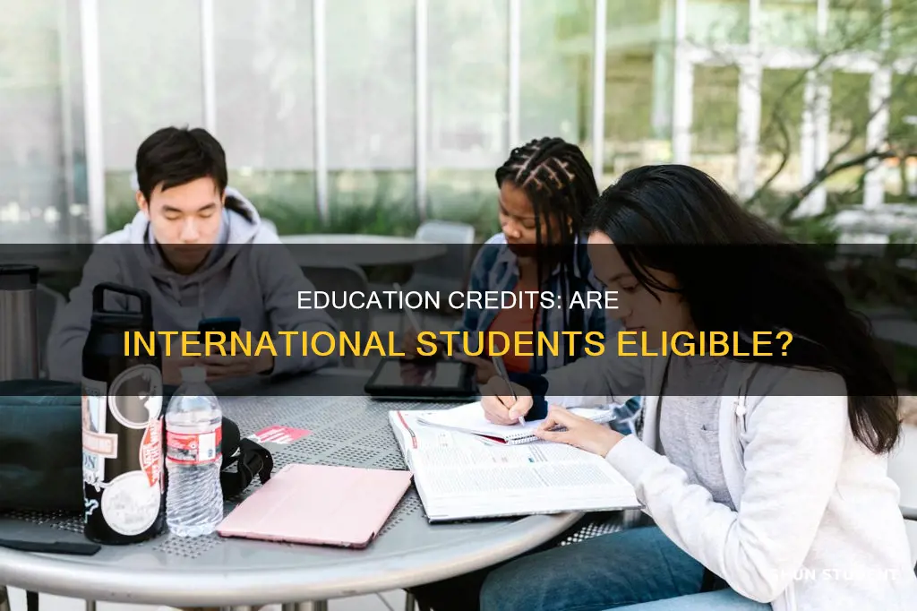 can international students use education credit