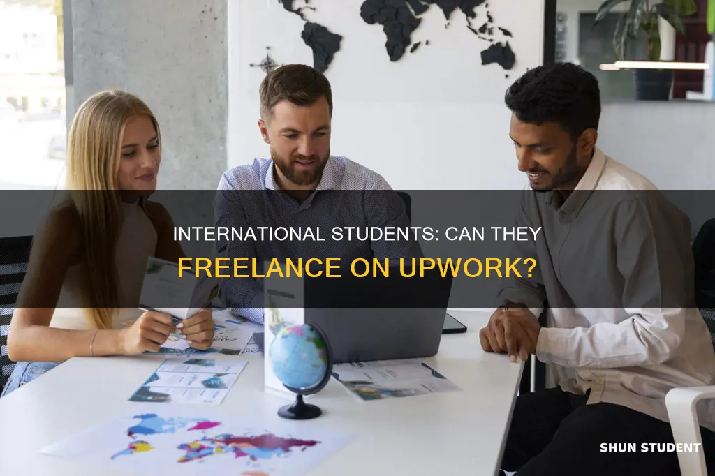 can international students use upwork
