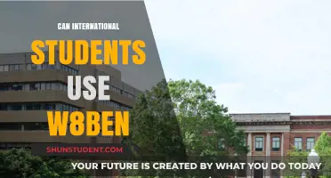 International Students: Understanding W-8BEN Forms