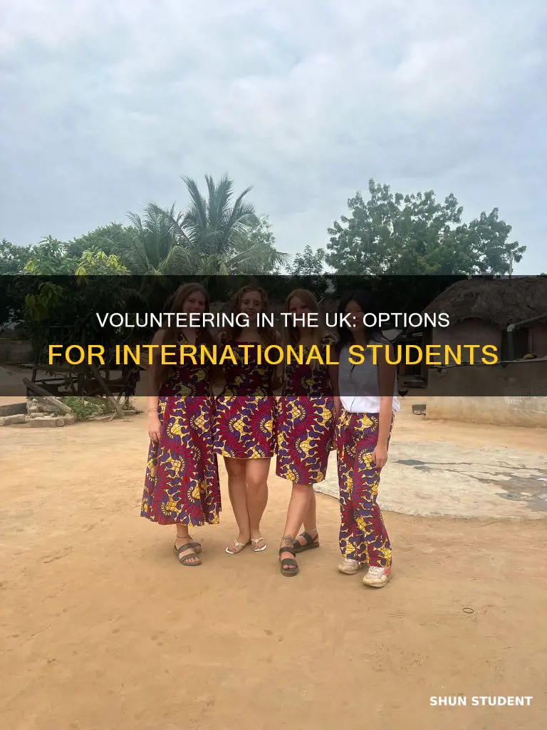 can international students volunteer in the uk