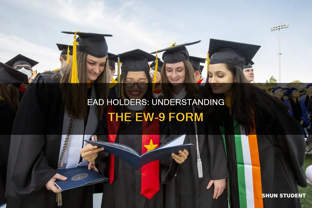 can international students with ead sign ew9