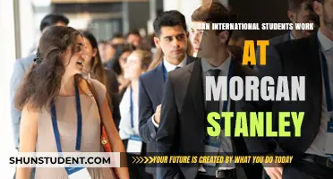 International Students: Working at Morgan Stanley