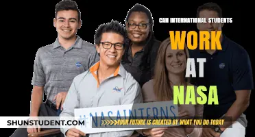 International Students: Work at NASA?