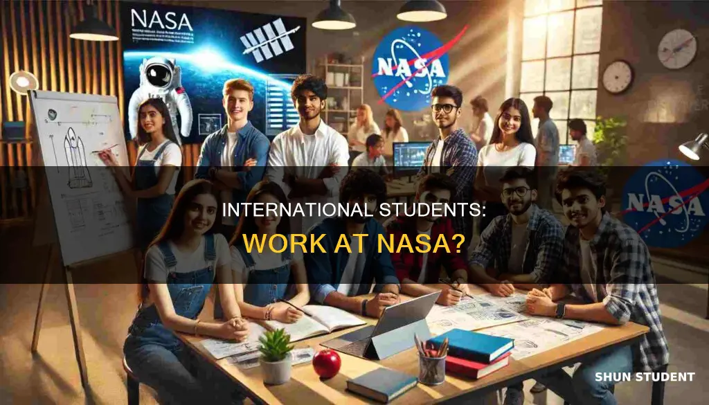 can international students work at nasa