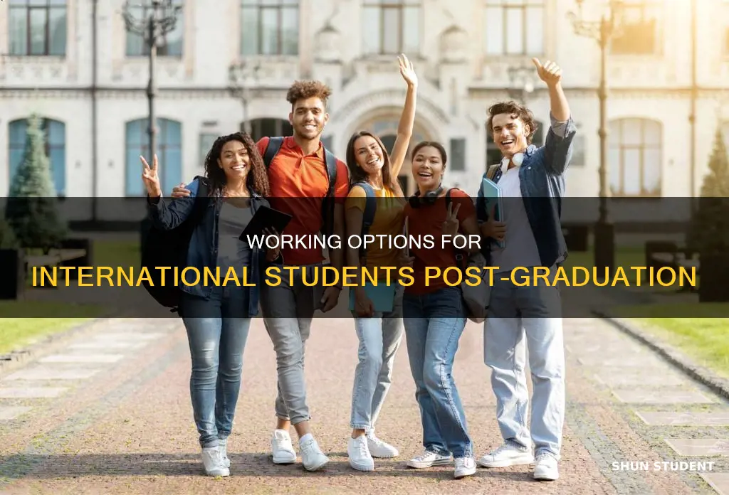 can international students work during summer of graduation