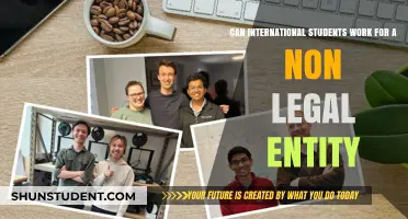 International Students: Working for Non-Legal Entities
