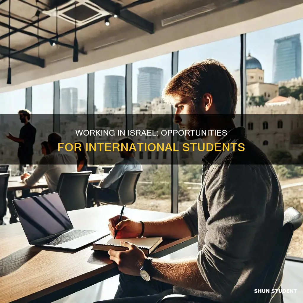 can international students work in israel