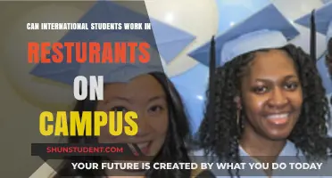 International Students: On-Campus Restaurant Work Opportunities