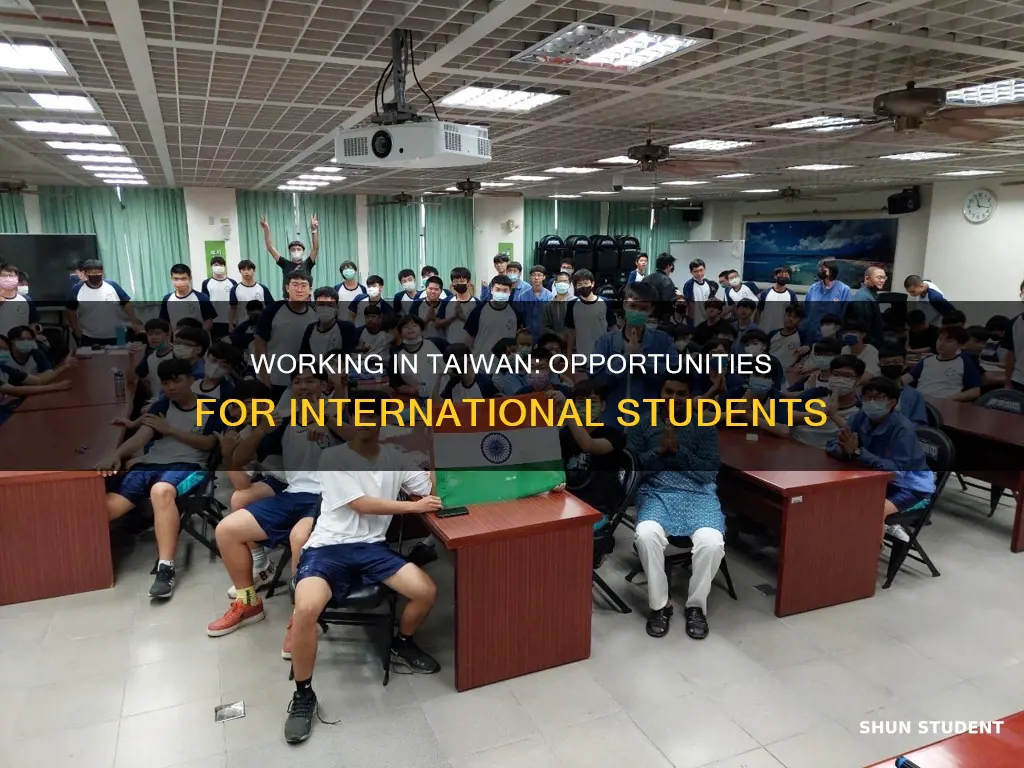 can international students work in taiwan
