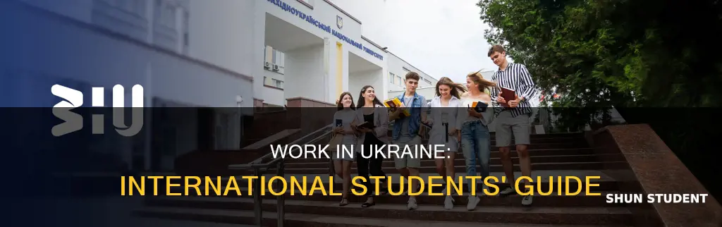 can international students work in ukraine