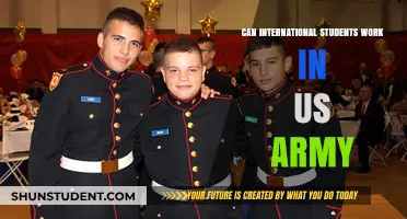 International Students: US Army Employment Eligibility