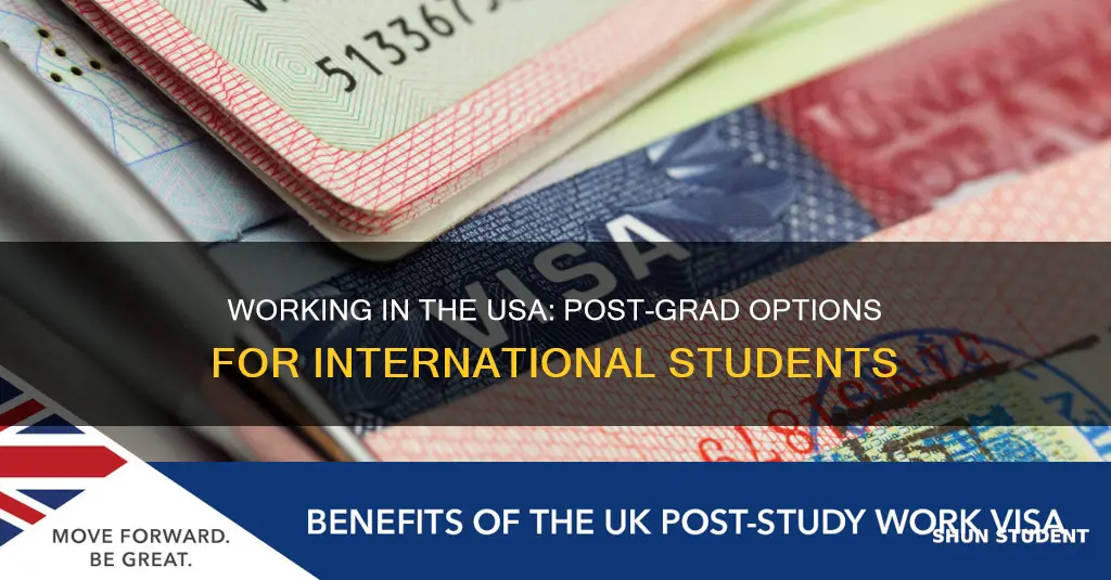 can international students work in usa after graduation