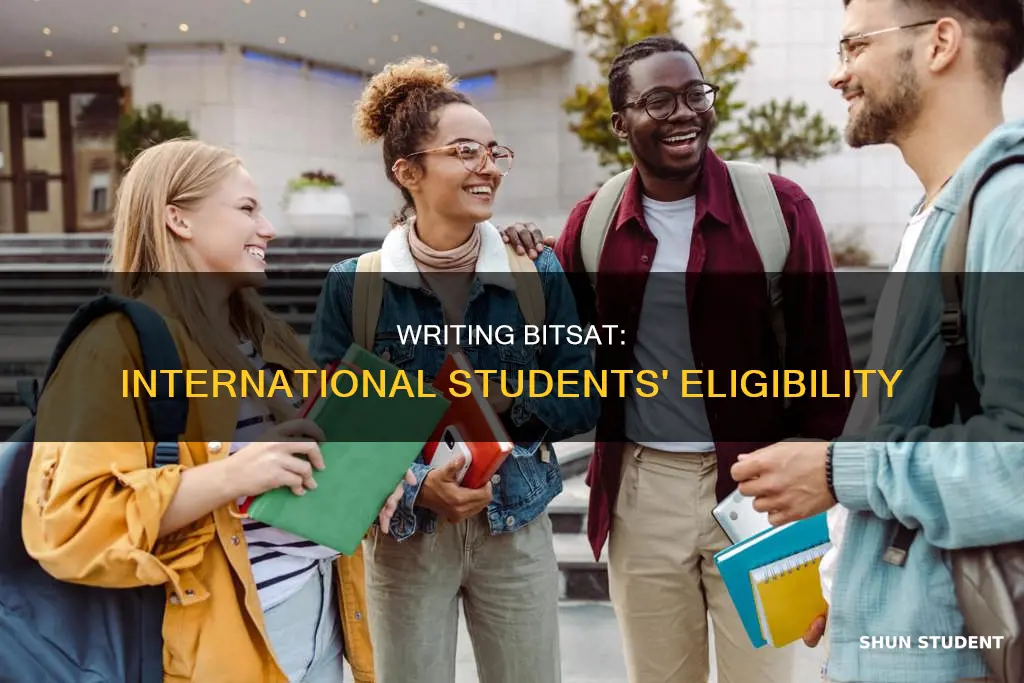 can international students write bitsat