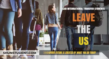 Transfer Students: Can They Leave the US?