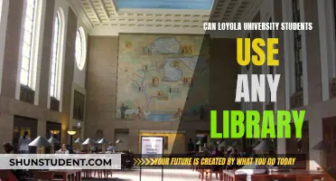 Loyola University Students: Access to Multiple Libraries