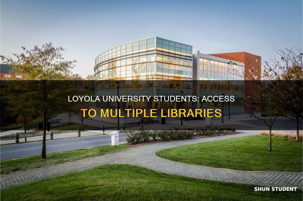 can loyola university students use any library