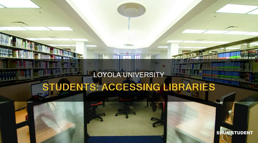 can loyola university students use any library