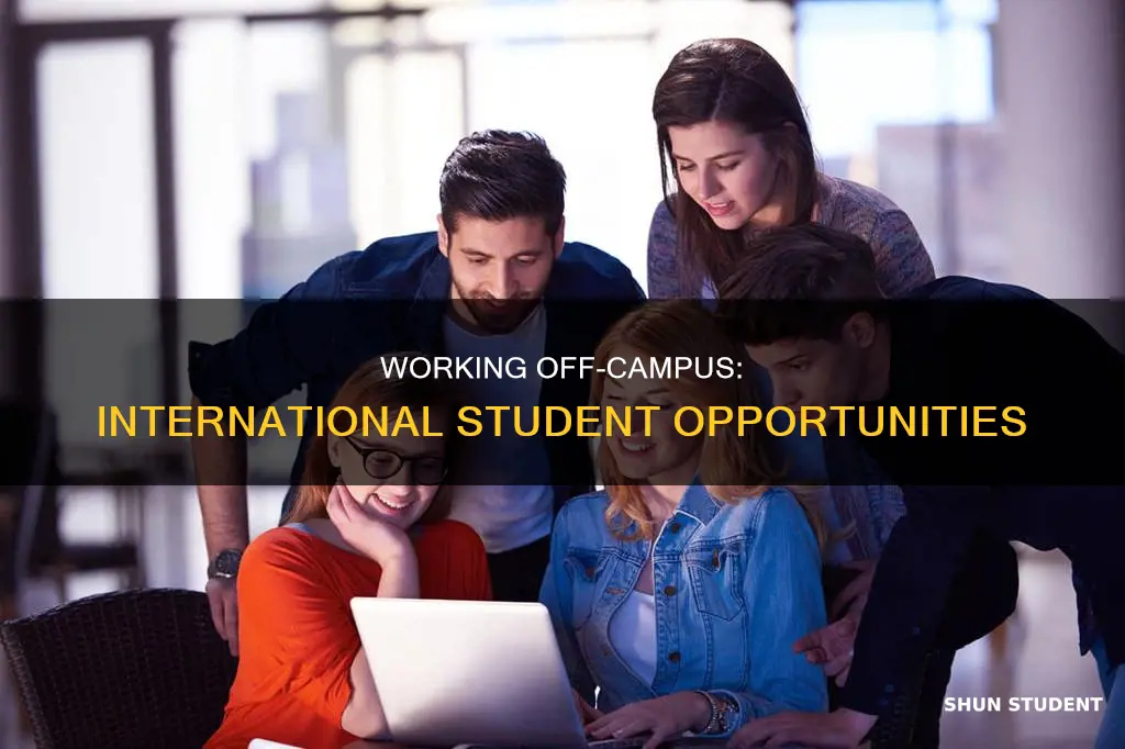 can master international student work off campus
