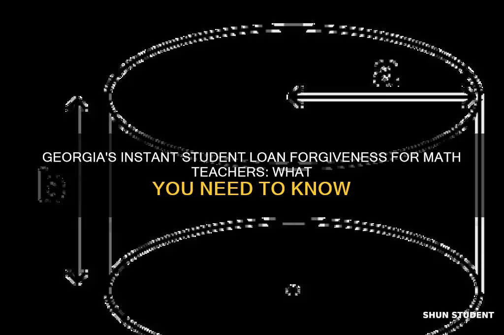 can math teachers get instant student loan forgiveness in geirgia