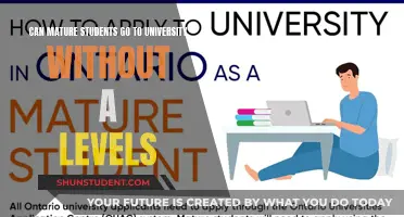 Mature Students: University Without A-Levels?