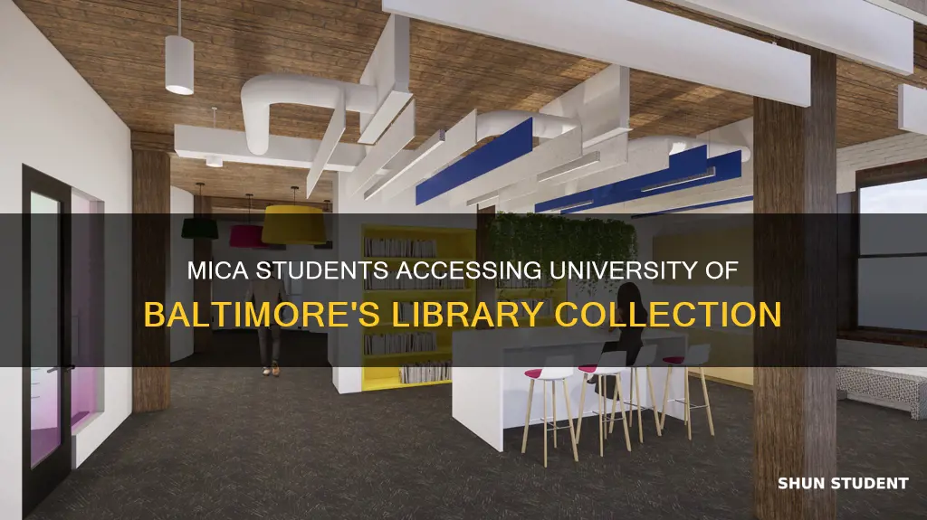 can mica students check out books from university of baltimroe