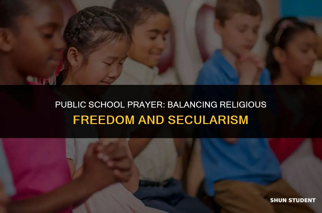 can muslim students pray in public schools