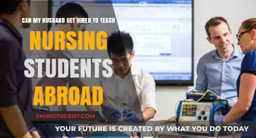 Teaching Nursing Abroad: Opportunities for Your Husband's Career