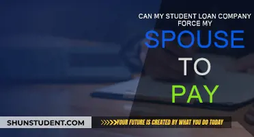 Student Loan Company: Can They Force Spouse to Pay?