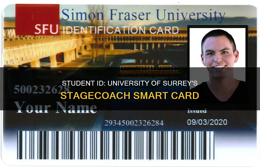 can my university of surrey student id stagecoach smart card