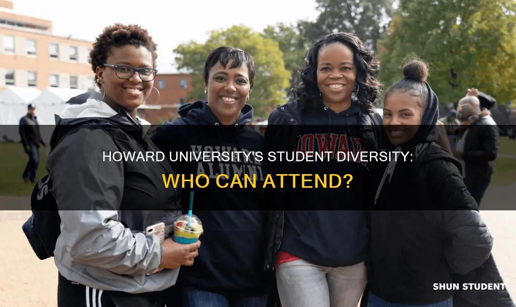 can non black students attend howard university