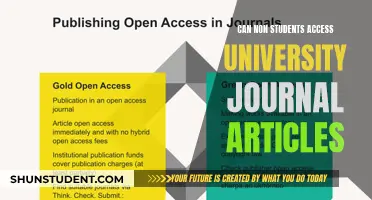 Unlocking University Journals: Access for All