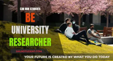 Who Can Be a University Researcher? Non-Student Researcher's Dream