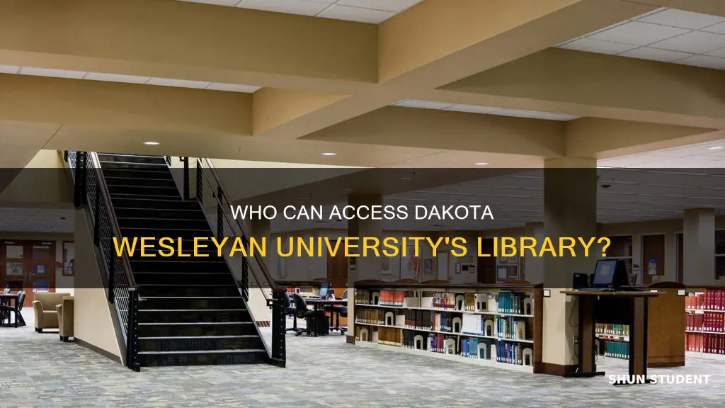 can non students use university library dakota wesleyan university