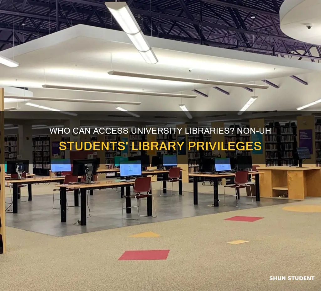 can non uh students use university library