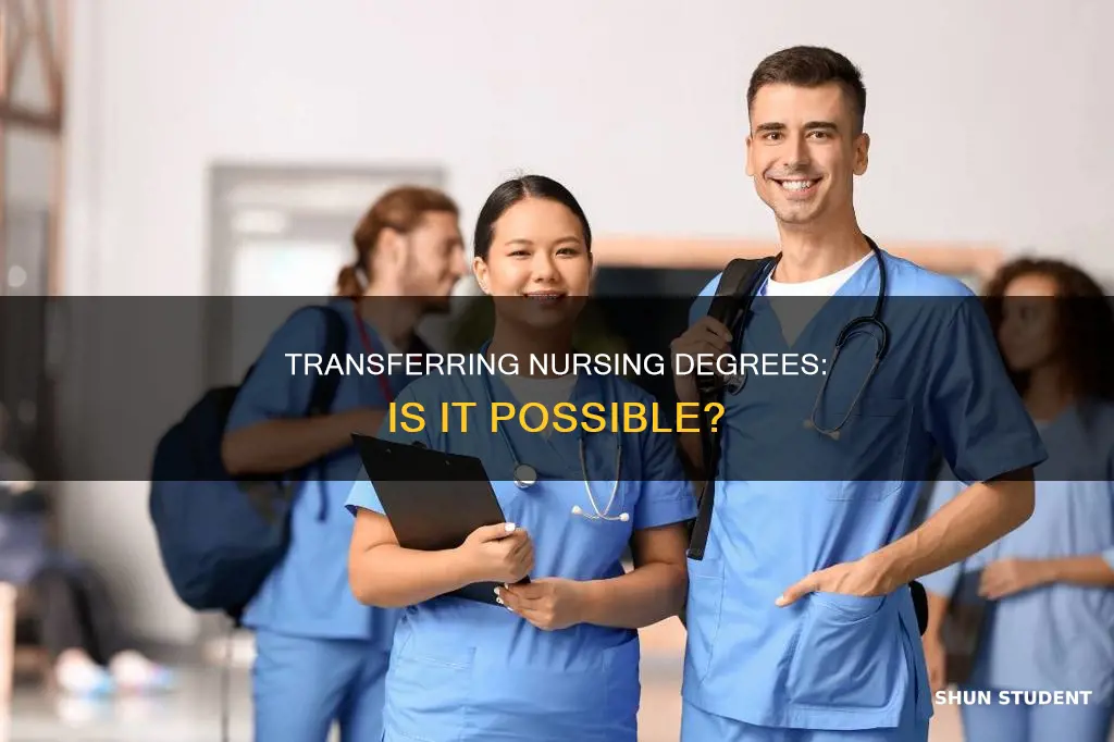 can nursing students transfer universities