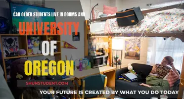 Older Students Living in Dorms at the University of Oregon