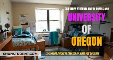 Older Students Living in Dorms at the University of Oregon