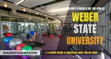 Who Can Use Weber State University's Gym?