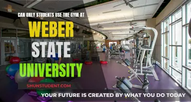 Who Can Access Weber State University Gym?