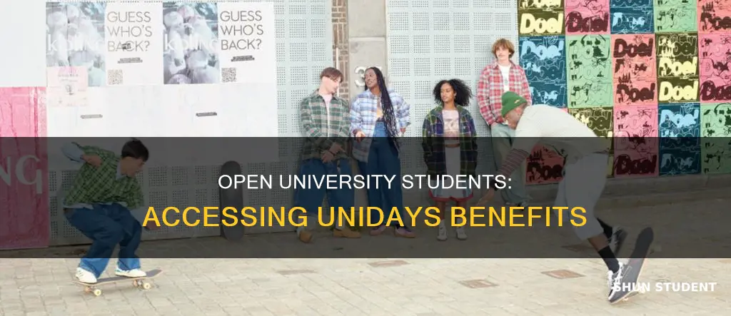 can open university students get unidays