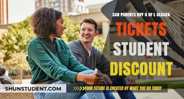 Can Parents Buy U of L Season Tickets with Student Discount?