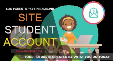 Student Accounts: Can Parents Pay on Samsung's Site?