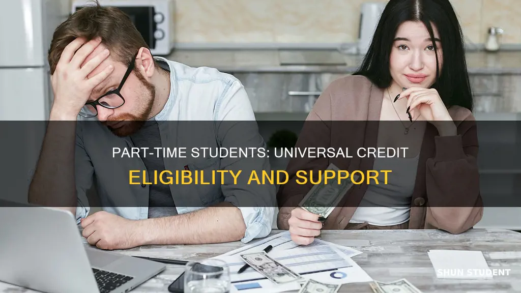 can part time students get universal credit